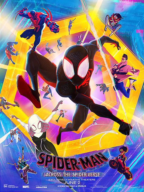 SPIDER-MAN: Across The Spider-Verse | Poster on Behance Spider Man Across The Spider Verse All Characters, Across The Spider Verse Movie Poster, Spider Man Across The Spiderverse Poster, Spiderman Accros The Spider Verse Poster, Spider Man Atsv Poster, Spiderman Across The Spiderverse Poster, Spiderverse Poster Art, Spider Man Into The Spiderverse Poster, Across The Spider Verse Screencaps