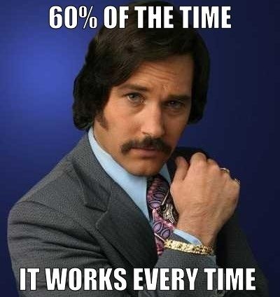 Every time I "Wing It" on my finals - Imgur Anchorman Quotes, Anchorman Movie, Ron Burgundy, Favorite Movie Quotes, Anchorman, Paul Rudd, Dc Memes, Movie Quotes Funny, Movie Lines