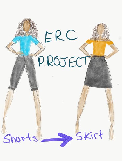 Have you ever wanted to turn a pair of shorts into a skirt well now you can, just watch the video. Shorts To Skirt Diy, Pull On Shorts, Thrift Flip, No See, A Skirt, Have You Ever, Turn Ons, Sewing, Skirt