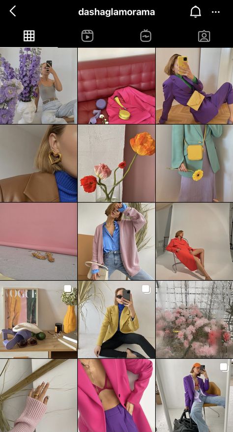 Colourful Instagram Feed, Female Journalist Aesthetic, Love Rose Flower, Instagram Feed Planner, Instagram Feed Layout, Instagram Inspiration Posts, Photo Editing Techniques, Instagram Layout, Instagram Feed Inspiration