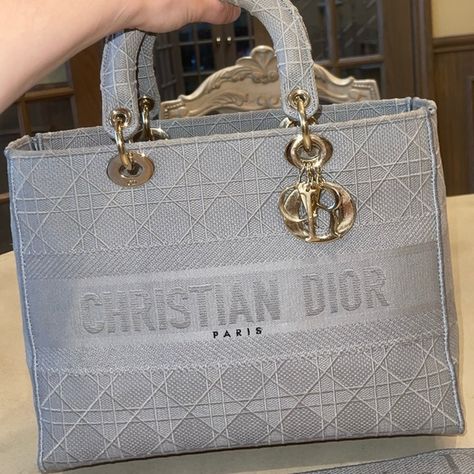 Large lady D lite Dior Bag Lady D, Dior Handbags, Dior Bag, Dior, Fashion Tips, Clothes Design, Handbags