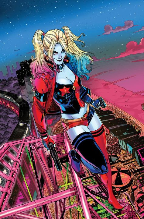 So Who is Writing Harley Quinn Anyway? Christopher Sebela or Sam Humphries? Or Both? Harley Quinn Print, Joker Y Harley Quinn, Harley Quinn Tattoo, Der Joker, Harley Quinn Artwork, Harley Quinn Comic, Injustice 2, Univers Dc, Arte Dc Comics