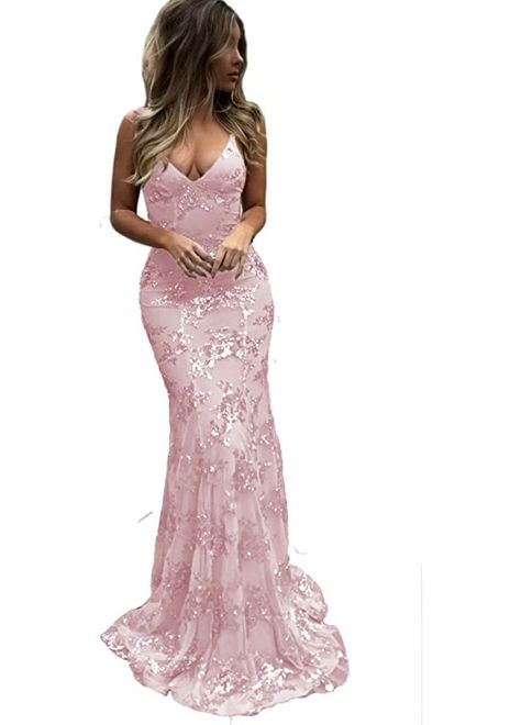 Looking for a baby pink tight fit prom dress that goes to the floor Light Pink Prom Dress Long, Baby Pink Prom Dresses, Pink Sparkly Prom Dress, Pink Mermaid Dress, Pink Prom Dresses Mermaid, Light Pink Prom Dress, Evening Maxi Dresses, Tight Prom Dresses, Baby Pink Dresses