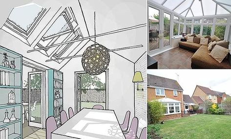 How easy is it to convert a conservatory into a proper room? Convert Conservatory To Extension, Conservatory Conversion Ideas, Converted Conservatory, Conservatory Dining Room Ideas, Conservatory Renovation, Conservatory Extension Ideas, Conservatory Makeover, Conservatory Lounge, Conservatory Conversion