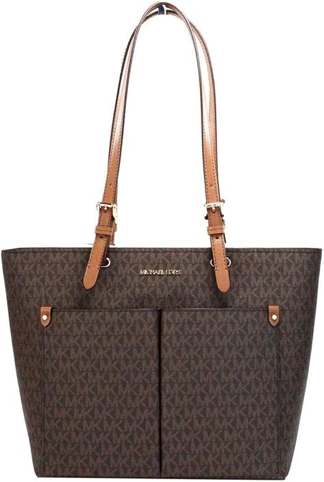 Michael Kors handbag for women Jet set travel shoulder bag tote bag (Brown) : Amazon.ca: Clothing, Shoes & Accessories Michael Kors Handbag, Handbag Pattern, Handbag For Women, Handbags Michael Kors, Crochet Handbags, Jet Set, Women Handbags, Shoe Accessories, Michael Kors