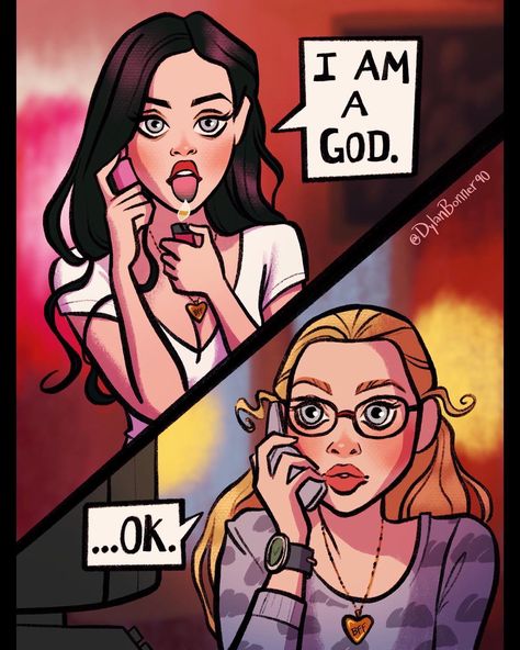 Dylan Bonner on Instagram: “#jennifersbody is easily one of the most underrated movies. Like ever. lol I wanted to do something a little different so I thought I’d…” Jennifers Body Movie, Dylan Bonner, Underrated Movies, Comic Book Page, Playing Cards Art, Jinx League Of Legends, Teen Movies, Jennifer's Body, Comic Book Pages