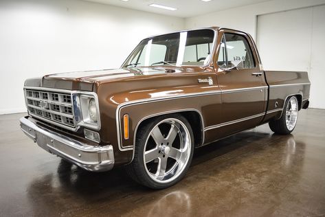 1978 Chevrolet C10 | Classic Car Liquidators in Sherman, TX Old Trucks For Sale, Miles Brown, Single Cab Trucks, Chevy Diesel Trucks, 72 Chevy Truck, Classic Cars Chevy, Car List, Dropped Trucks, Lowered Trucks