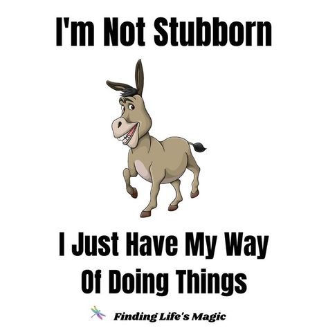 Do you have people in your life that are just so stubborn? No matter how much you try to help them or give them suggestions, they ignore you? Finally, you just throw your hands up in the air and say, "Fine, do it your way." Then step back and watch and try not to say, "I try to tell you!" :) #Stubborn #Step #fun Stubborn Quotes Funny, Stubborn Quotes, Hands Up In The Air, Stubborn People, People Funny, Step Back, Great Quotes, My Way, I Tried