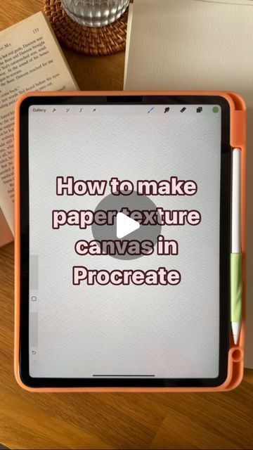Paper Texture For Procreate, Procreate Texture Overlay, Watercolor Paper Texture Procreate, Paper Effect Procreate, Procreate Canvas Texture, Things To Do On Procreate, How To Use Procreate, Procreate Paper Textures, Procreate Poster
