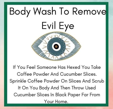 Evil Eye Removal Spell, Evil Eye Removal, Evil Words, Banishing Spell, Hoodoo Spells, Money Spells That Work, Good Luck Spells, Witchy Tips, Easy Spells