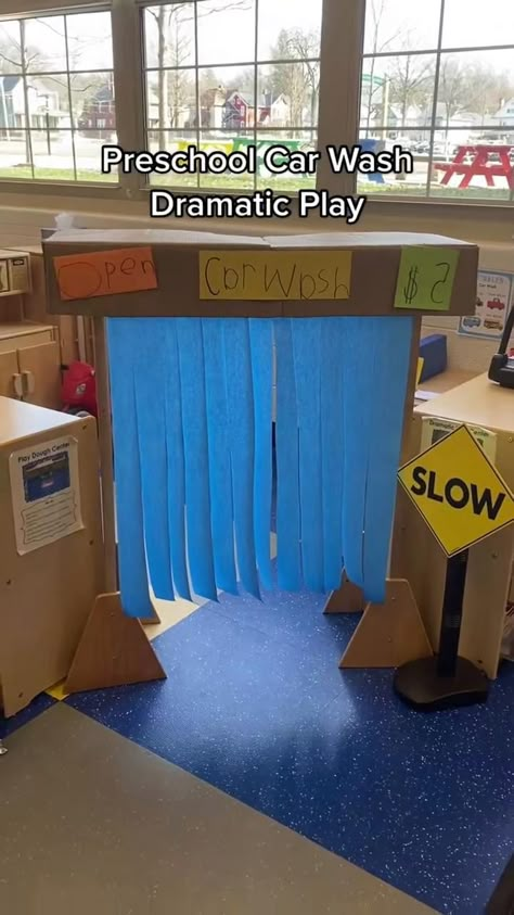 Dramatic Play Area Preschool, Transportation Preschool Activities, Dramatic Play Activities, Creative Curriculum Preschool, Transportation Theme Preschool, Dramatic Play Themes, Transportation Activities, Transportation Preschool, Prek Classroom