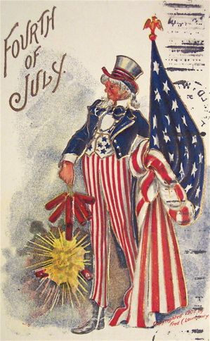 Vintage Fourth Of July, 4th Of July Cards, 4th Of July Vintage, Vintage 4th Of July, 4th Of July Images, July Images, Patriotic Images, July Desserts, Patriotic Pictures