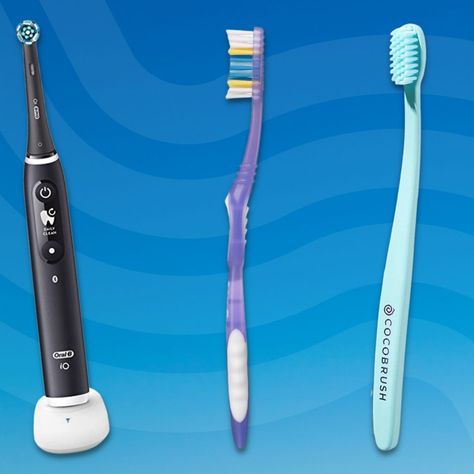 The Best Toothbrushes That Dentists Use At Home Things From Amazon, Automatic Toothbrush, Cottagecore Kitchen, Panini Press, Doodle Ideas, Manual Toothbrush, Rainfall Shower Head, Pour Over Coffee, Rainfall Shower