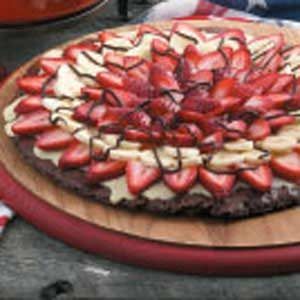 Berry Pizza, Brownie Pizza, Banana Brownies, Fresh Fruit Recipes, Fruit Pizza, Dessert Pizza, Brownie Mix, Pizza Recipe, Fruit Recipes