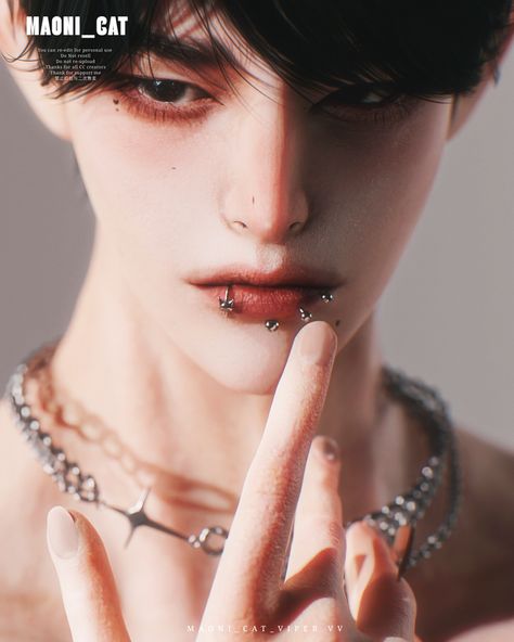 [Maoni_cat]TS Labret No.1 | Patreon Sims 4 Male Sims Download, Men's Piercings, Sims 4 Piercings, Mod Hair, The Sims 4 Skin, Makeup Cc, Lip Stud, Sims 4 Cc Makeup, Sims 4 Body Mods