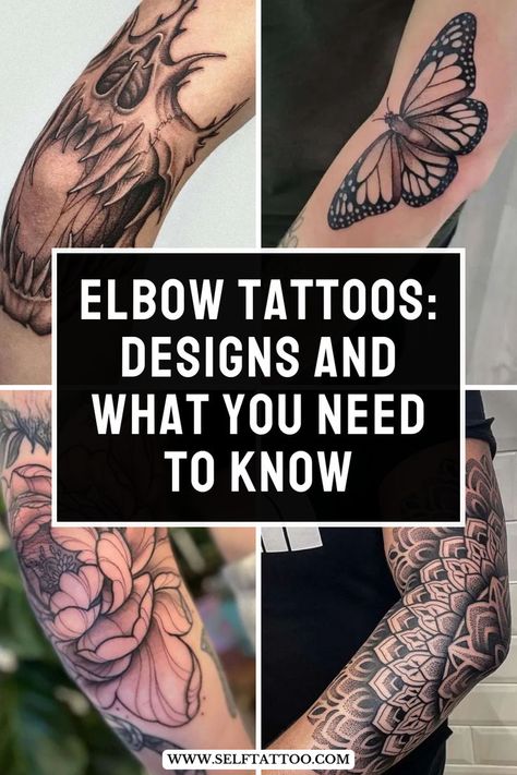 Discover the beauty of elbow tattoos with our curated collection of designs for men and women. Delve into our guide to explore a variety of inner and outer elbow tattoo ideas, including captivating floral designs. Dive into our article and find the perfect inspiration for your next ink masterpiece on this distinctive canvas. Around The Elbow Tattoos For Women, Under Elbow Tattoos For Women, Feminine Anchor Tattoo, Above Elbow Tattoo, Empowerment Tattoo, Inner Elbow Tattoos, Terrible Tattoos, Tattoo Spots, Elbow Tattoo