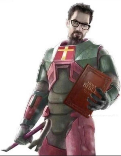 bilbe. gordon freeman. Christian. Gordon Freeman