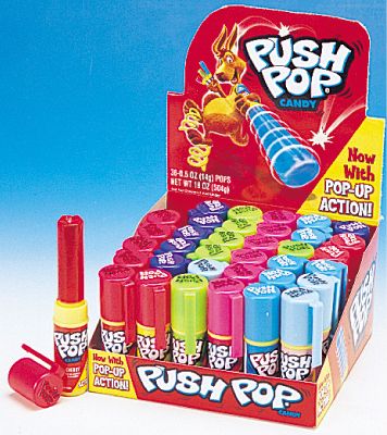 The 6 most messed up candies of the 90's. The explanations to these are HILARIOUS! Gross Candy, Push Pop Candy, 90s Snacks, 17 Birthday Cake, Cherry Strawberry, Candy Drinks, Sleepover Food, Push Pop, Junk Food Snacks