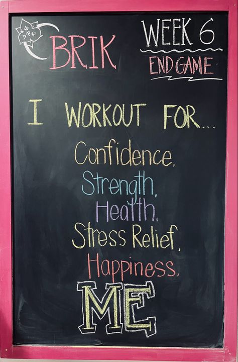 Black Board Ideas, Chalk Wall Ideas, Club Pilates, Gym Chalk, Chalk Wall, Health Art, Anytime Fitness, Black Board, Gym Ideas