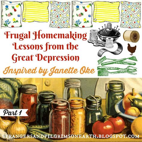 Frugal Homemaking, Janette Oke, Happy Homemaking, Frugal Habits, Christian Homemaking, Cleaning Inspiration, Homesteading Skills, Money Frugal, Frugal Lifestyle