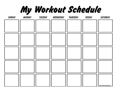 How to create a Workout Schedule? Download this Blank Workout Schedule template now! Workout Schedule Template, Workout Log Printable, Gym Workout Schedule, Daily Workout Schedule, Workout Plan Template, Gym Schedule, Weekly Workout Schedule, Workout Template, Printable Workout