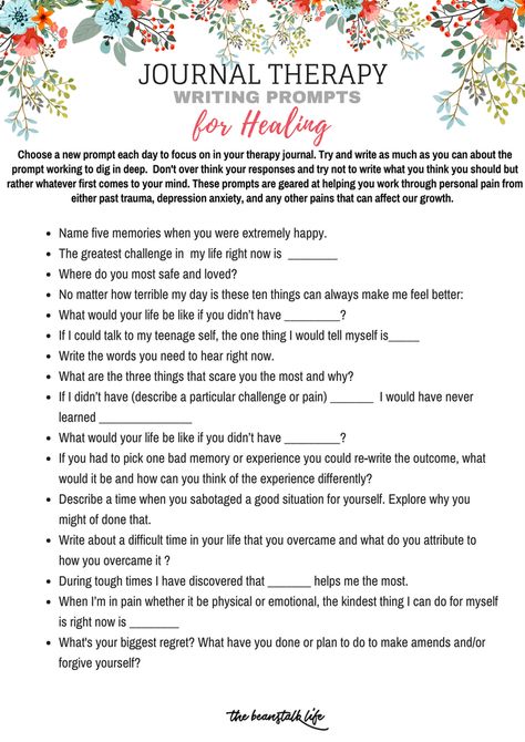 Journal Therapy: Writing Prompts for Healing Journal Therapy, Journal Questions, Journal Writing Prompts, School Counseling, Therapy Activities, Coping Skills, Journal Writing, Art Therapy, Psych