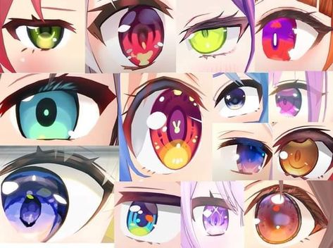 Special Anime Eyes, Anime Eye Pupil Designs, Chibi Eyes, Eyes Art, Anime Eye Drawing, Chibi Drawings, Anime Drawings Tutorials, Eye Design, Anime Eyes