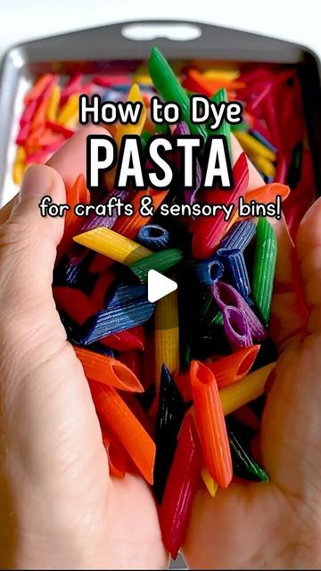 7 Days of Play on Instagram: "Like + Comment COLOR and I’ll send you step-by-step directions for dyeing pasta bright colors for sensory play, along with some fun activity ideas to try with it! 🌈 Save this post so you remember to do this too! Just tap the bookmark/save button in the bottom right! 🙌

And if you’ve been wanting to get a kid’s table, you have to check out our foldable one! It also comes with foldable bins and double-sided lids (whiteboard and chalkboard!). It’s perfect for any kiddo who loves sensory play! 😍

If you’re new here, hi 👋 I’m Michelle — follow @7daysofplay so the automation works correctly, plus you’ll get to see all of our fun ideas! 🤩

#sensoryplay #sensoryplayideas #sensorybin #kidactivities #playfullearning" Toddler Learning Activities, Activity Ideas, Kids Fun, Sensory Bins, Toddler Learning, All Kids, Play To Learn, Sensory Play, Fun Ideas