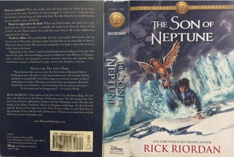 son of neptune Percy Jackson Mini Book Cover, Mini Book Covers Printable Percy Jackson, Book Jar, Fantastic Beasts Fanart, Mini Books Diy, Son Of Neptune, Mini Bookshelf, Tiny Books, Book Spines