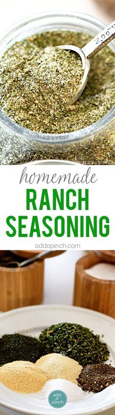 Homemade Ranch Seasoning Mix - Homemade ranch seasoning makes a great seasoning to keep on hand for ranch dressing, dips, chips, and more! // addapinch.com Ranch Seasoning Mix Recipes, Diy Ranch, Appetizers Italian, Homemade Ranch Seasoning, Paleo Appetizers, Ranch Salad, Homemade Spice Mix, Ranch Seasoning Mix, Pizza Cake