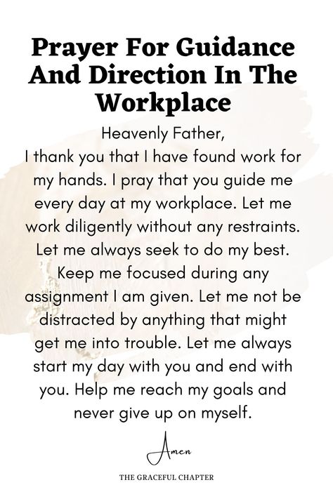 Prayers For Workplace Peace, Praying For Gods Direction, Prayers For My Workplace, Prayers For First Day Of Work, God In The Workplace, Scriptures For Guidance And Direction, Bible Verse For Guidance And Direction, Prayers For Direction And Guidance, Affirmation For Workplace