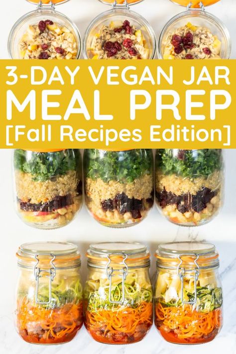 Vegan Salad In A Jar, Vegan Mason Jar Soup, Vegan Meals In A Jar, Vegan Salad Jars, Vegan Salad Jar Recipes, Vegan Jar Salads, Vegan Soup In A Jar, Vegan Jar Meals, Vegetarian Mason Jar Meals