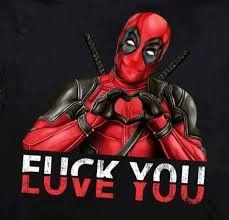 Deadpool Middle Finger, Villain Stickers, Rugby Wallpaper, Deadpool Quotes, Deadpool Tattoo, Cute Deadpool, Deadpool Pictures, Deadpool Artwork, Deadpool Funny