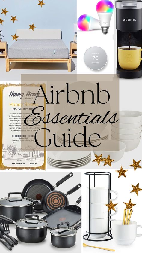 Airbnb Essentials, Google Nest Thermostat, Clean Toilet Bowl, Kitchen Guide, Bedroom Laundry, Laundry Essentials, Kitchen Cleaner, Paper Stand, Smart Lights