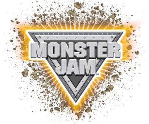 Monster Jam Logo Monster Jam Cake, Cake Printable, Monster Jam Birthday, Comedy Theatre, Monster Truck Theme, Truck Theme Birthday, Monster Truck Birthday Party, Angel Stadium, Party Monster