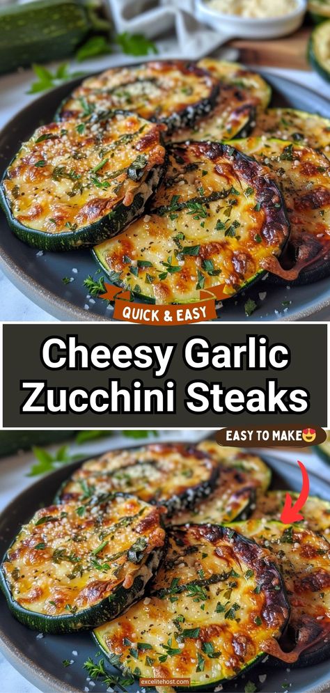 Garlic Zucchini, Easy Zucchini Recipes, Roasted Vegetable Recipes, Vegetable Side Dishes Recipes, Easy Zucchini, Grilled Zucchini, Roasted Vegetable, Side Dishes Recipes, Veggie Side Dishes