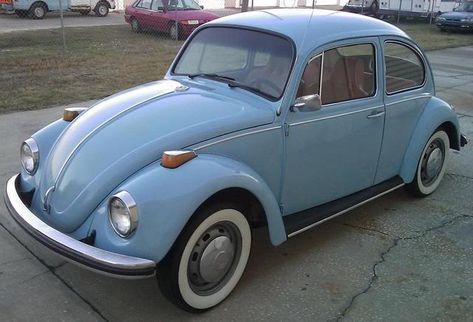 Diamond Blue 1970 Volkswagen Beetle Blue Beetle Volkswagen, 1970 Volkswagen Beetle, Beetle Volkswagen, Vw Super Beetle, Summer Car, Super Beetle, Volkswagen Bug, Blue Beetle, Vw Campervan