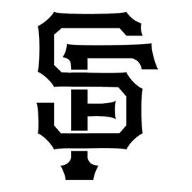 Sports | Free Stencil Gallery - Part 3 Sf Giants Logo, Sf Logo, San Francisco Giants Logo, Giants Logo, Sports Badge, Mlb Logos, Tattoo Lettering Fonts, Free Stencils, Graphic Tshirt Design