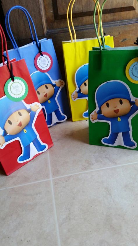 Aniversário pocoyo Pocoyo Birthday, Diy Music, Boy Birthday Party Themes, Music Ideas, 2 Birthday, Toddler Birthday, 3rd Birthday Parties, Baby Shower Balloons, Party Favor Bags