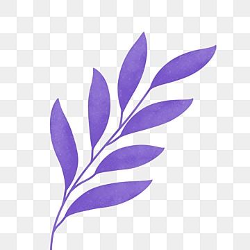 Purple Clipart, Purple Vector, Plant Clipart, Lavender Leaves, Circle Clipart, Leaves Clipart, Leaf Watercolor, Purple Leaves, Leaf Clipart