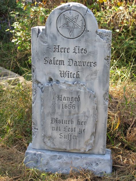 Michael Skaggs Tomb Stone Design Halloween, Cool Gravestones, Funny Gravestones, Old Gravestones, Goth Cemetery, Halloween Tombstones Diy, Tombstone Diy, Halloween Gravestones, Gothic Gravestone