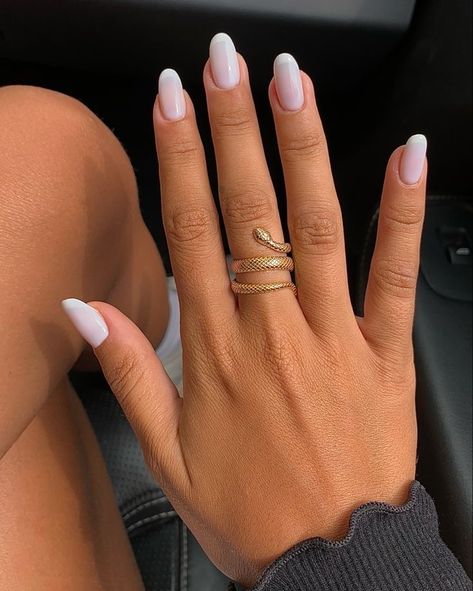 Nude Nails For Dark Skin, Milky Nude Nails, Hailey Bieber Selena Gomez, Nails For Dark Skin, Color Experiment, Classic French Tip, Bieber Selena, Nails Neutral, Milky Nails