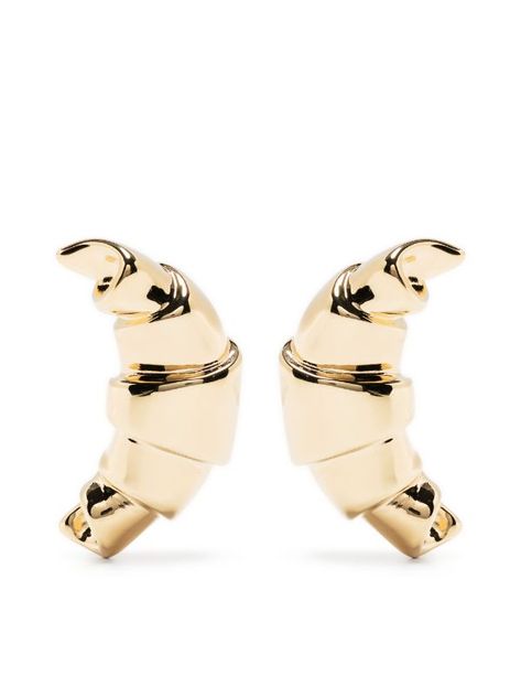 Jacquemus Les Boucles Croissant Earrings - Farfetch Croissant Earrings, Womens Earrings, Designer Earrings, Earrings For Women, Ear Piercings, Fashion Earrings, Designing Women, Women's Earrings, Fashion Branding