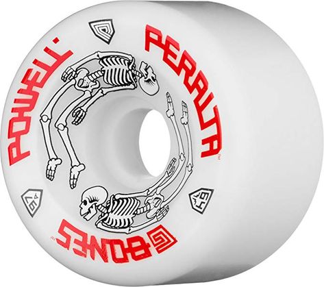 Skateboard Wheel, Skateboard Parts, Vintage Skateboards, Powell Peralta, Skate Wheels, Skateboard Wheels, Bone White, Skateboard Decks, Skate Park