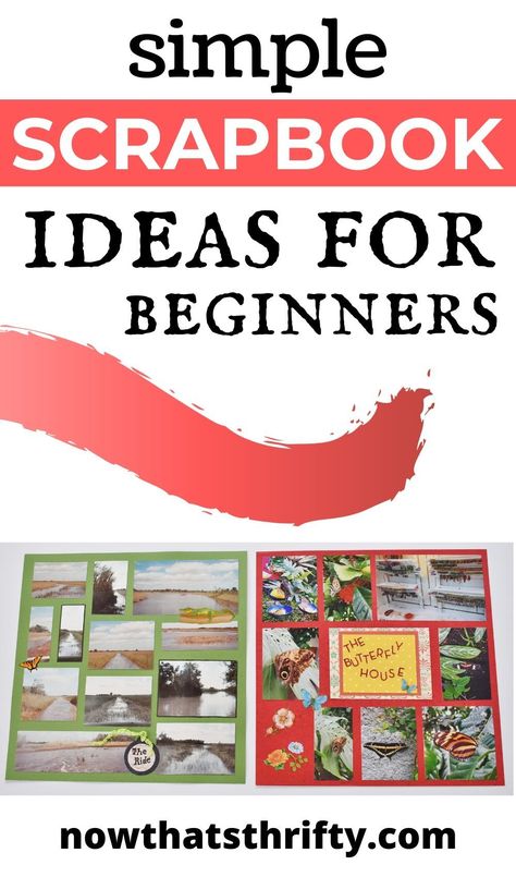 Scrapbooking Ideas Simple, Scrapbooking Hacks, Scrapbook Ideas For Beginners, Simple Scrapbook Ideas, Bible Scrapbooking, Two Page Scrapbook Layouts, Scrapbooking Basics, Scrapbooking Tips, Family Scrapbook Layouts