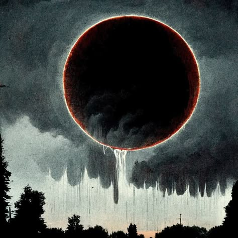 Hole In The Sky, Strange Weather, Eldritch Horror, Cosmic Horror, Bloodborne, Mystical Art, Arte Fantasy, Ethereal Art, Surreal Art