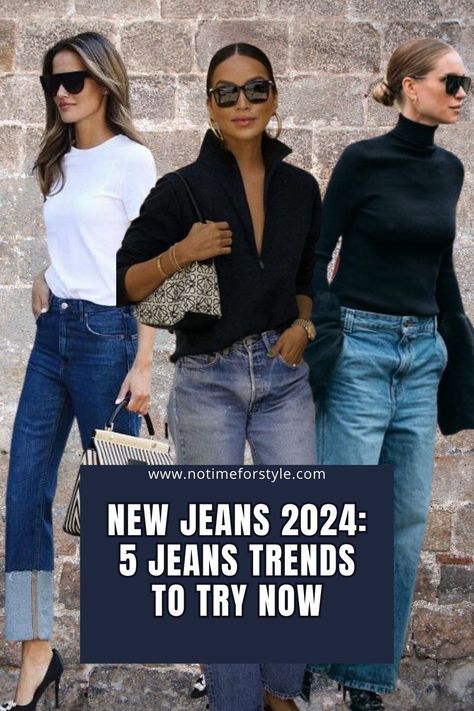 New Trendy Jeans For Women, Fashion Jeans Outfit Women, Denim Jean Outfits For Women, Women Casual Jeans Outfits, Summer Jean Outfits 2024, Hip Outfits For Women, Jeans Summer 2024, Women’s Baggy Jeans Outfit, What To Wear Instead Of Jeans