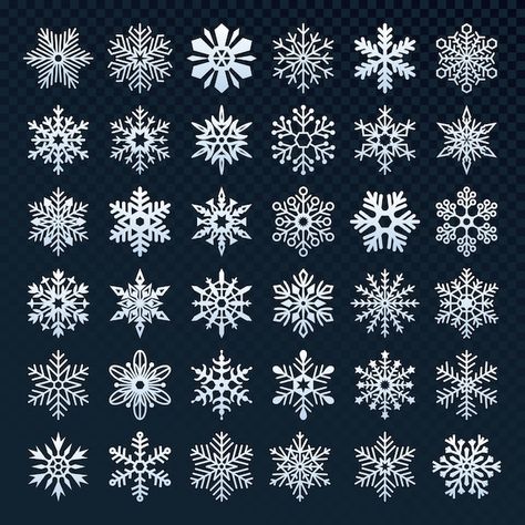 Ice Symbol Magic, Ice Tattoo Design, January Symbols, Ice Symbol, Winter Symbols, Ice Shapes, Snow Symbol, Ice Icons, Snow Logo