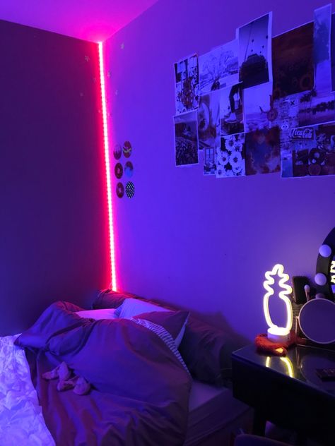 Led...Chambre d’ado✨ Coin, Led, Quick Saves