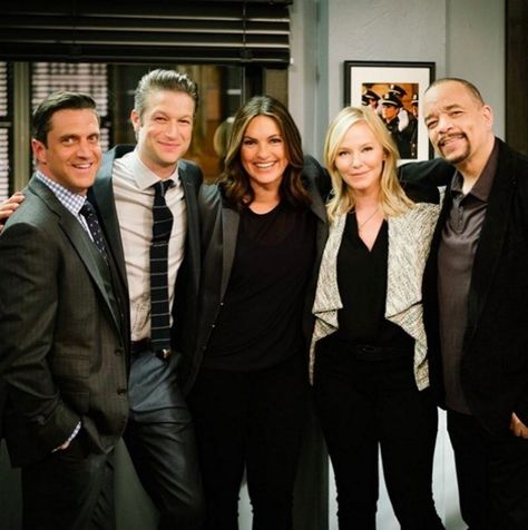 All smiles Peter Scanavino, Raúl Esparza, I In Team, Law And Order: Special Victims Unit, Elite Squad, Special Victims Unit, All In The Family, Law And Order Svu, Mariska Hargitay